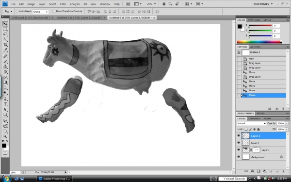 Creation of ...And the Cow Jumped Over The: Step 10